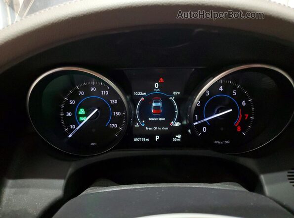 SAJBK4BV0GCY12993 2016 JAGUAR XF Серый Вид щитка приборов