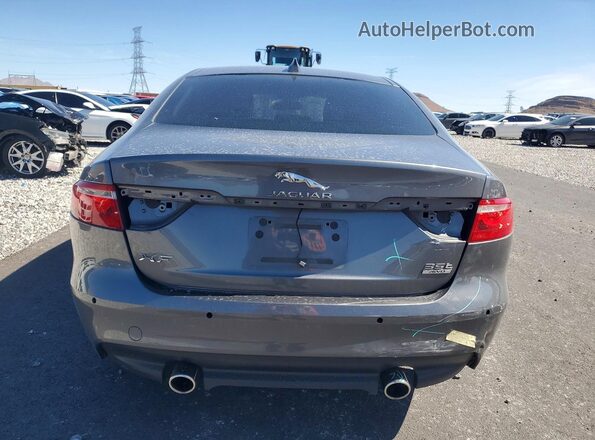SAJBK4BV0HCY39533 2017 JAGUAR XF Gray Vista trasera