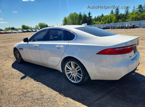SAJBK4BV7HCY50724 2017 JAGUAR XF White Tył lewy