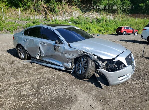 SAJBK4BV8GCY20386 2016 JAGUAR XF Silver წინა მარჯვენა