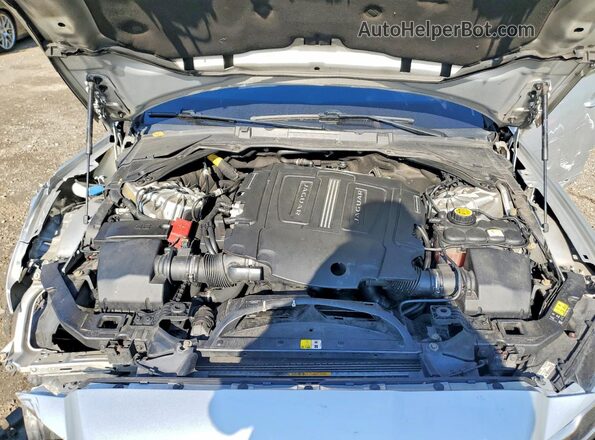 SAJBK4BV8GCY20386 2016 JAGUAR XF Silver უკანა სალონის ხედი