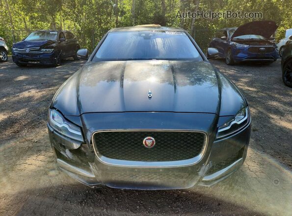 SAJBK4EV1JCY58562 2018 JAGUAR XF Charcoal Widok z przodu