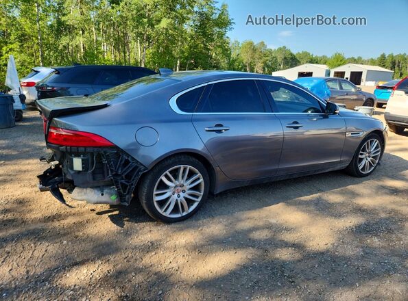 SAJBK4EV1JCY58562 2018 JAGUAR XF Charcoal Tył prawy