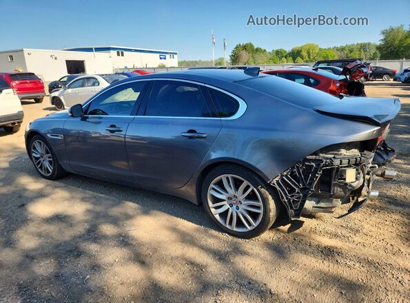 SAJBK4EV1JCY58562 2018 JAGUAR XF Charcoal Tył lewy