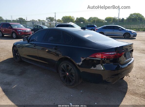 SAJBL4GX1MCY88614 2021 JAGUAR XF Black უკანა მარცხენა