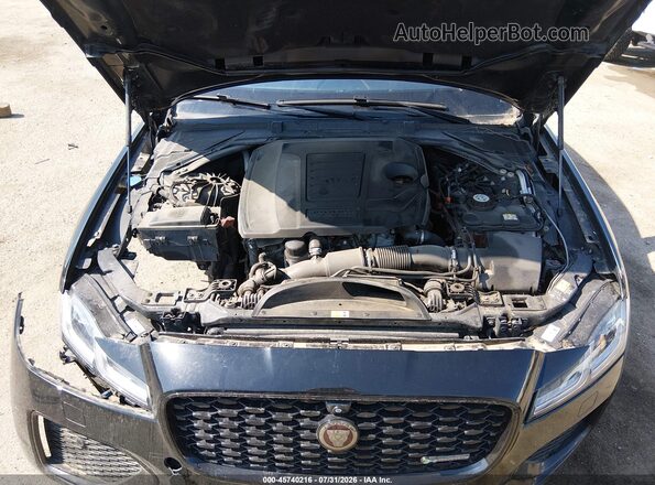 SAJBL4GX1MCY88614 2021 JAGUAR XF Black უკანა ხედი