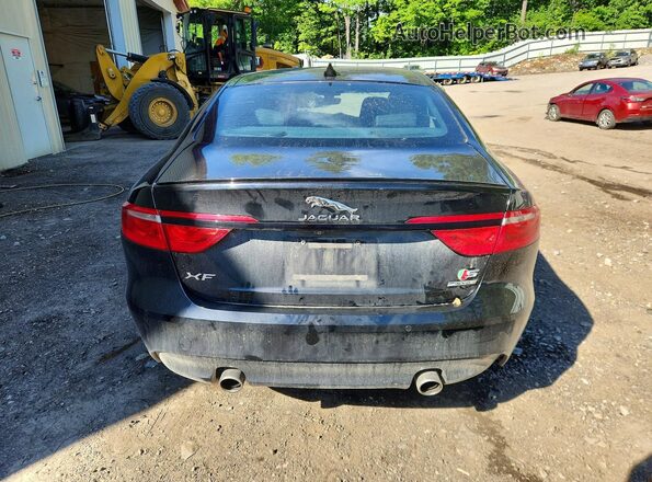 SAJBM4FV9LCY83902 2020 JAGUAR XF Black უკანა ხედი