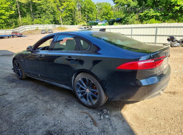 SAJBM4FV9LCY83902 2020 JAGUAR XF Black უკანა მარცხენა