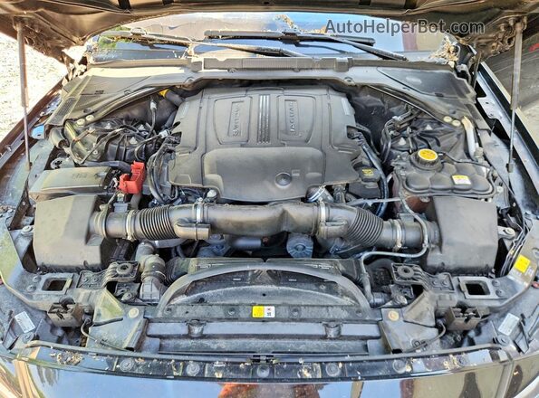 SAJBM4FV9LCY83902 2020 JAGUAR XF Black უკანა სალონის ხედი