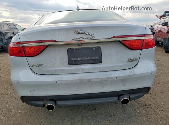 SAJBN4EV9JCY54699 2018 JAGUAR XF White Widok z tyłu