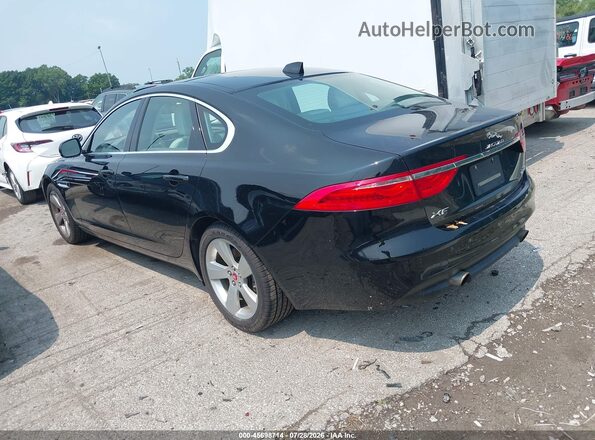 SAJBS4FX6JCY54331 2018 JAGUAR XF Черный Задняя левая четверть