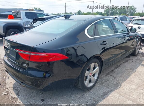 SAJBS4FX6JCY54331 2018 JAGUAR XF Черный Задняя правая четверть
