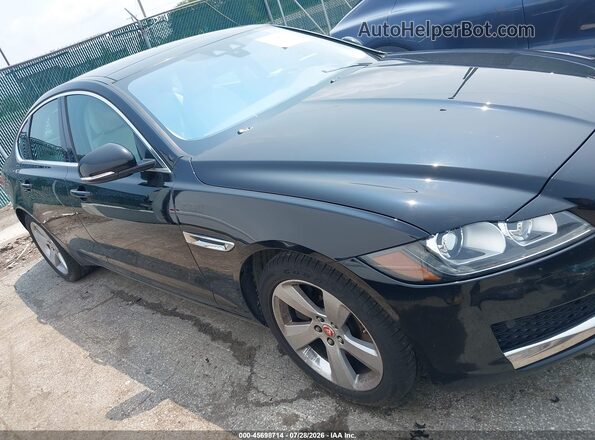 SAJBS4FX6JCY54331 2018 JAGUAR XF Черный Вид задней части салона
