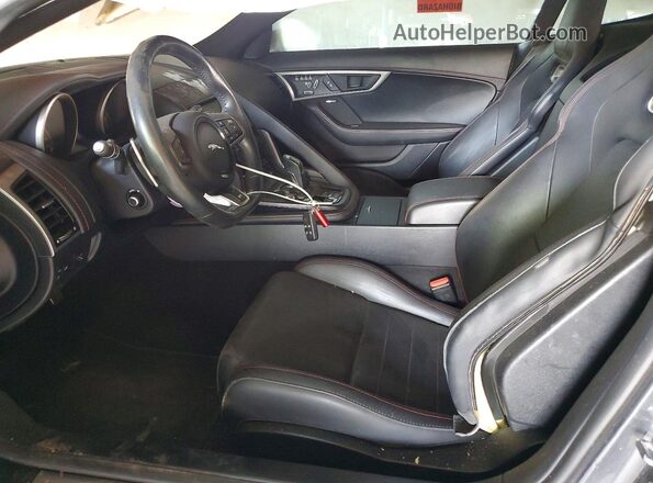 SAJD51EEXKCK58249 2019 JAGUAR F-TYPE Black Widok wnętrza z przodu