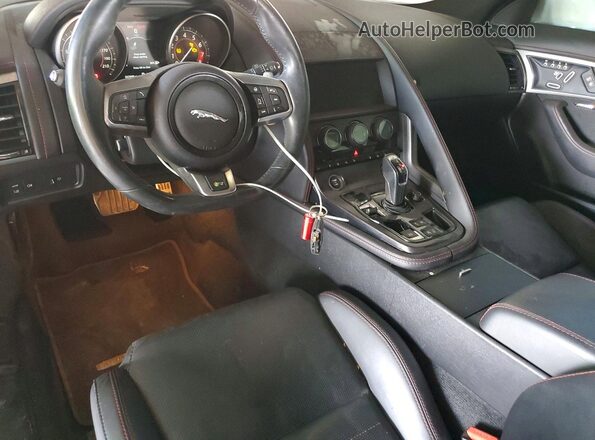 SAJD51EEXKCK58249 2019 JAGUAR F-TYPE Black Widok deski rozdzielczej