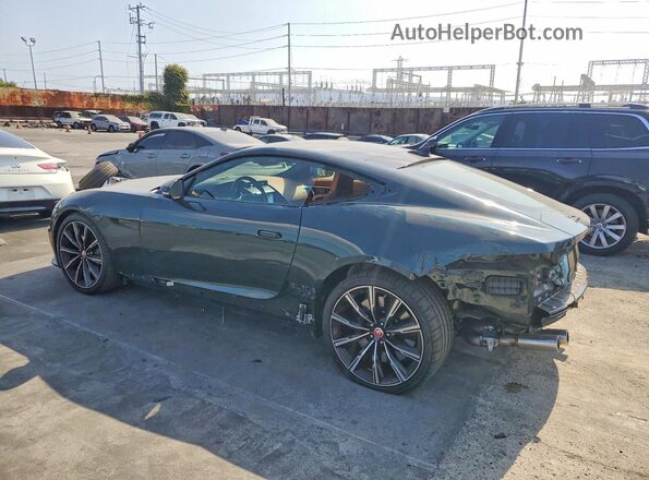 SAJD51FE7NCK77666 2022 JAGUAR F-TYPE Green უკანა მარცხენა