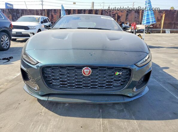 SAJD51FE7NCK77666 2022 JAGUAR F-TYPE Green წინა ხედი