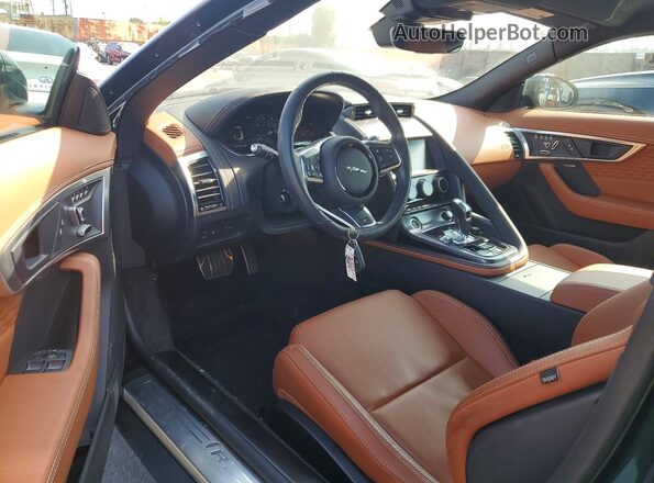 SAJD51FE7NCK77666 2022 JAGUAR F-TYPE Green წინა პანელის ხედი