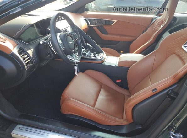 SAJD51FE7NCK77666 2022 JAGUAR F-TYPE Green წინა სალონის ხედი