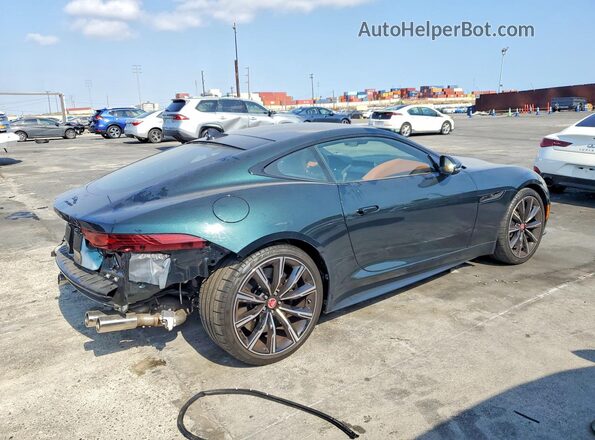 SAJD51FE7NCK77666 2022 JAGUAR F-TYPE Green უკანა მარჯვენა