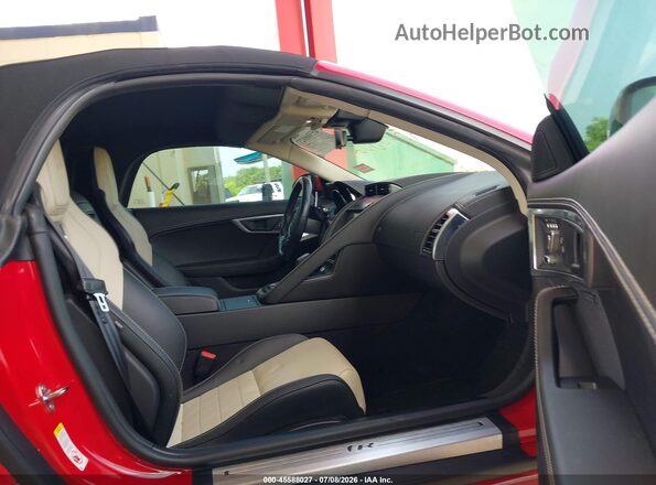 SAJD55EE5LCK68034 2020 JAGUAR F-TYPE Red Widok wnętrza z przodu