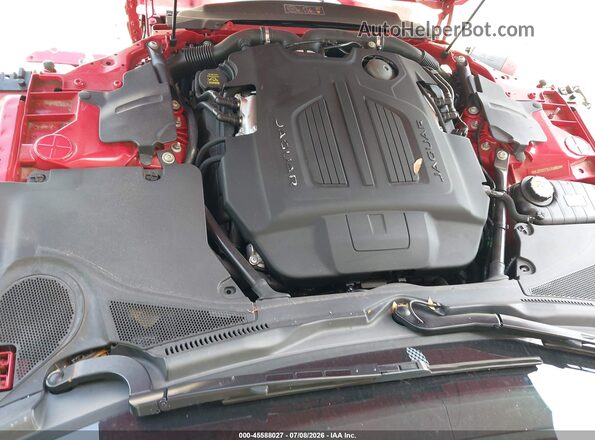 SAJD55EE5LCK68034 2020 JAGUAR F-TYPE Red Widok z tyłu