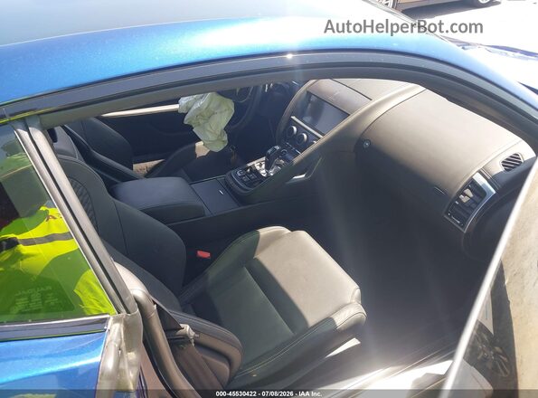 SAJD81EE4PCK82562 2023 JAGUAR F-TYPE Blue წინა სალონის ხედი