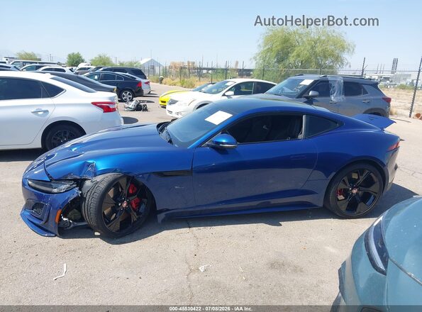 SAJD81EE4PCK82562 2023 JAGUAR F-TYPE Blue სალონის 360-გრადუსიანი ხედი