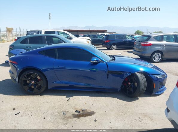SAJD81EE4PCK82562 2023 JAGUAR F-TYPE Blue უკანა სალონის ხედი