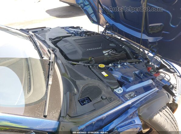 SAJD81EE4PCK82562 2023 JAGUAR F-TYPE Blue უკანა ხედი