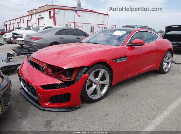 SAJDD1EE3NCK77572 2022 JAGUAR F-TYPE Red Front left