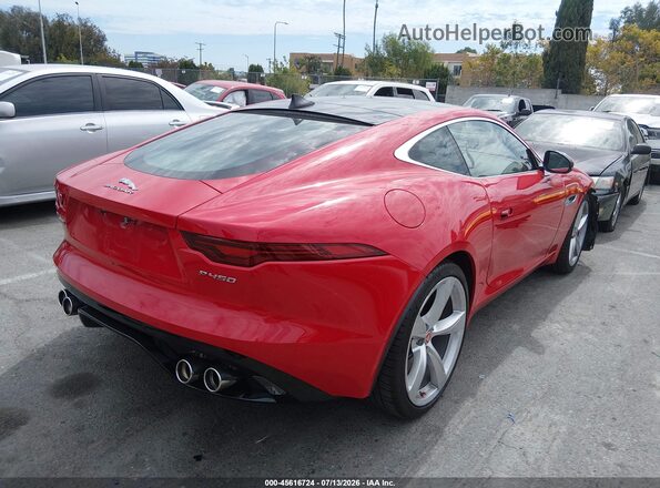 SAJDD1EE3NCK77572 2022 JAGUAR F-TYPE Red Rear right