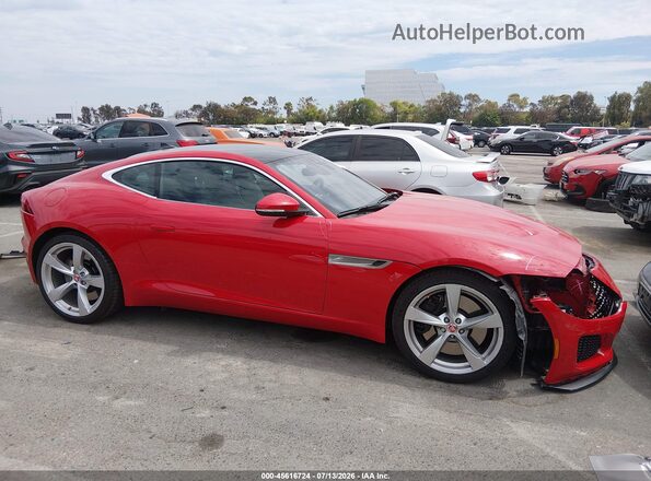 SAJDD1EE3NCK77572 2022 JAGUAR F-TYPE Red 360 interior view