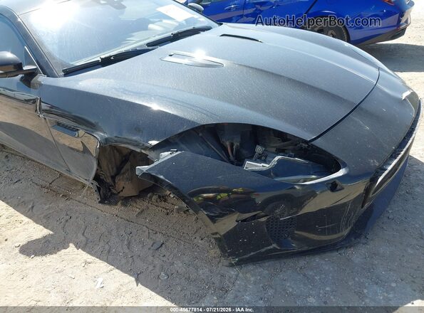 SAJDD1GX6JCK53811 2018 JAGUAR F-TYPE Black Front view