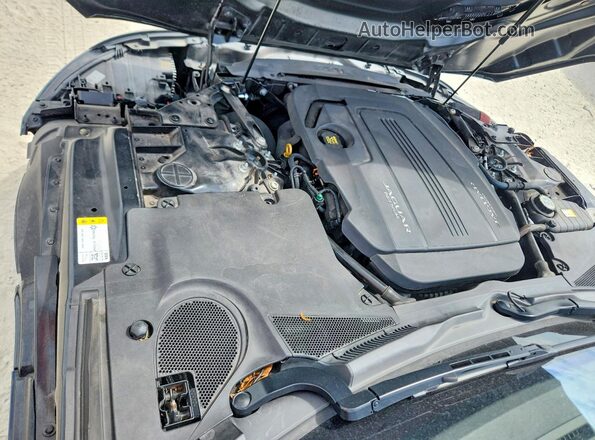 SAJDD1GX7MCK74655 2021 JAGUAR F-TYPE Черный Вид подкапотного пространства