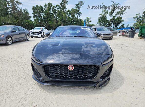 SAJDD1GX7MCK74655 2021 JAGUAR F-TYPE Черный Вид спереди