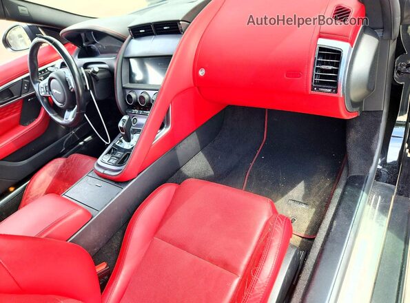 SAJDD1GX7MCK74655 2021 JAGUAR F-TYPE Черный Вид панели приборов
