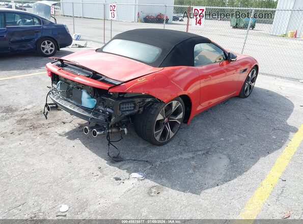 SAJDD5EE7PCK82994 2023 JAGUAR F-TYPE Orange Tył prawy