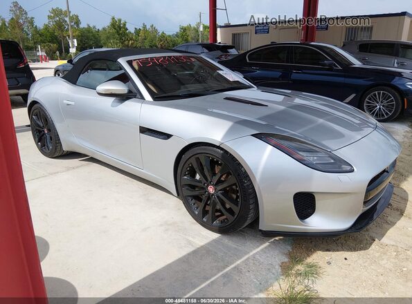 SAJDD5GX2KCK61610 2019 JAGUAR F-TYPE Silver Rear interior view