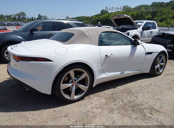 SAJDD5GX7KCK62980 2019 JAGUAR F-TYPE White Задня права чверть
