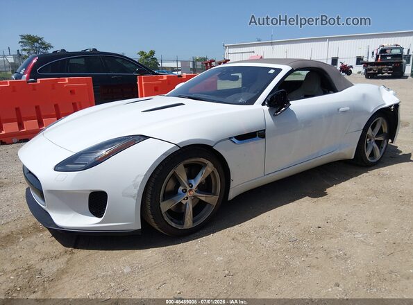 SAJDD5GX7KCK62980 2019 JAGUAR F-TYPE White Передня ліва чверть