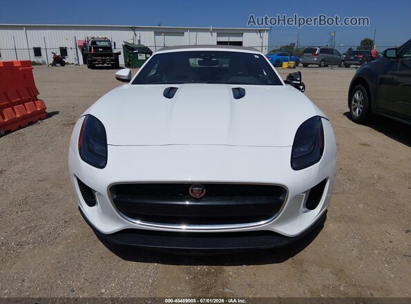 SAJDD5GX7KCK62980 2019 JAGUAR F-TYPE White Вид щитка приладів