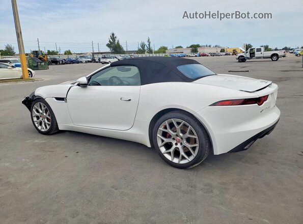 SAJDD5GX7LCK65055 2020 JAGUAR F-TYPE White უკანა მარცხენა