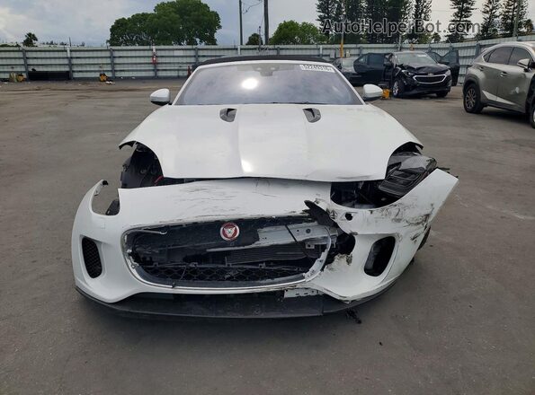 SAJDD5GX7LCK65055 2020 JAGUAR F-TYPE White წინა ხედი