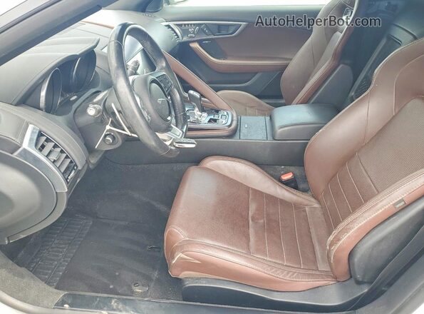SAJDD5GX7LCK65055 2020 JAGUAR F-TYPE White წინა სალონის ხედი
