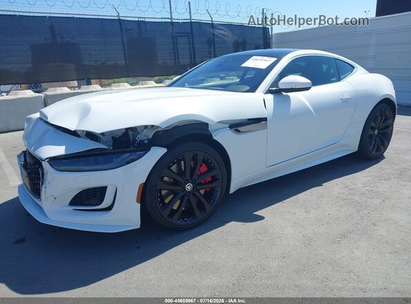 SAJDF1EE9RCK87085 2024 JAGUAR F-TYPE Белый Передняя левая четверть