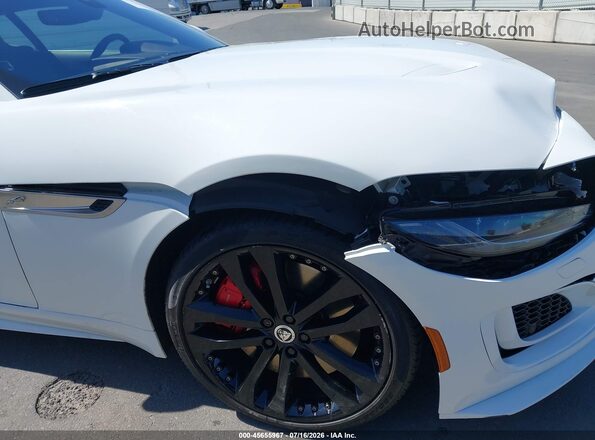 SAJDF1EE9RCK87085 2024 JAGUAR F-TYPE Белый Вид щитка приборов