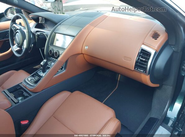 SAJDF1EEXRCK86673 2024 JAGUAR F-TYPE Green Widok wnętrza z przodu