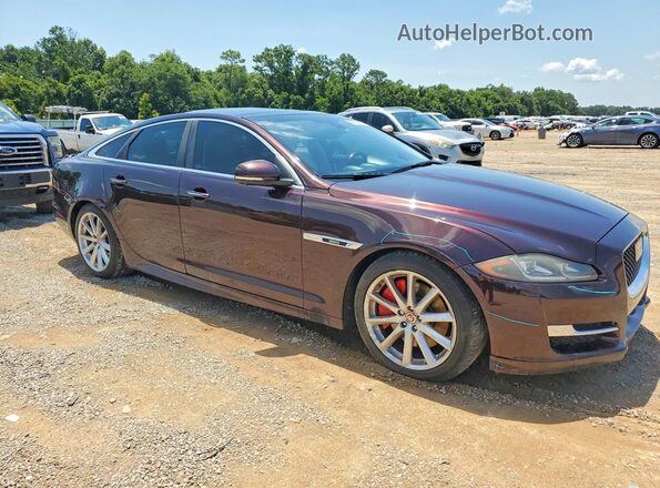 SAJWA1C72H8W04265 2017 JAGUAR XJ Бордовый Передняя правая четверть