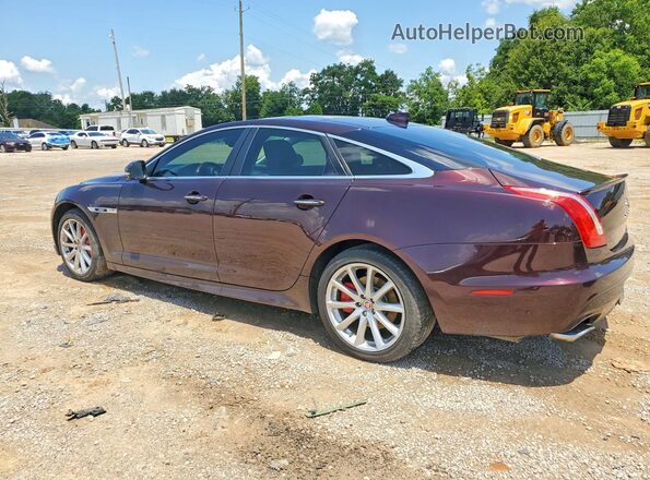 SAJWA1C72H8W04265 2017 JAGUAR XJ Бордовый Задняя левая четверть